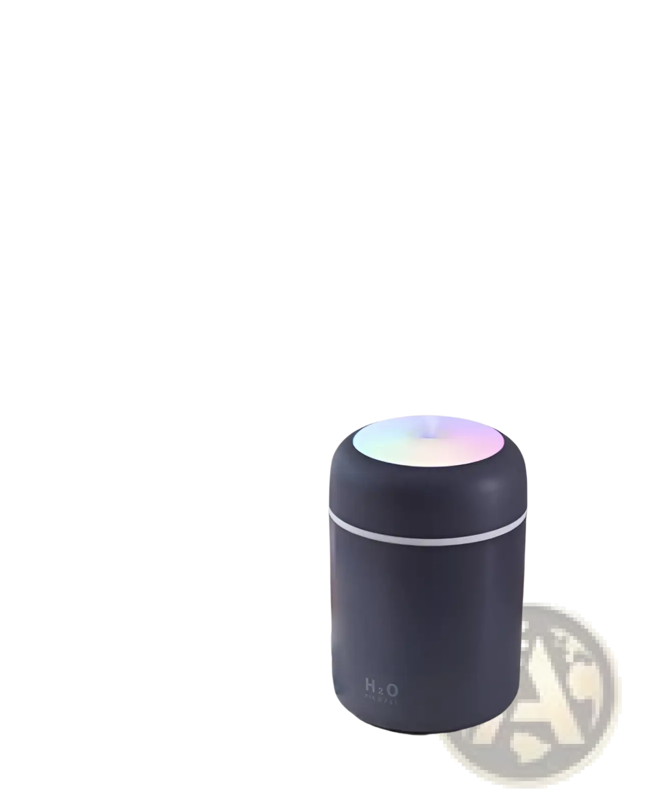 Ultrasonic Mini Humidifier with Rainbow Led Light 300ml