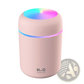 Ultrasonic Mini Humidifier with Rainbow Led Light 300ml