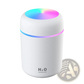 Ultrasonic Mini Humidifier with Rainbow Led Light 300ml