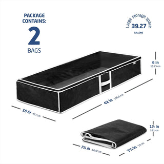 Under Bed Storage - 2 Pack