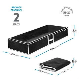 Under Bed Storage - 2 Pack