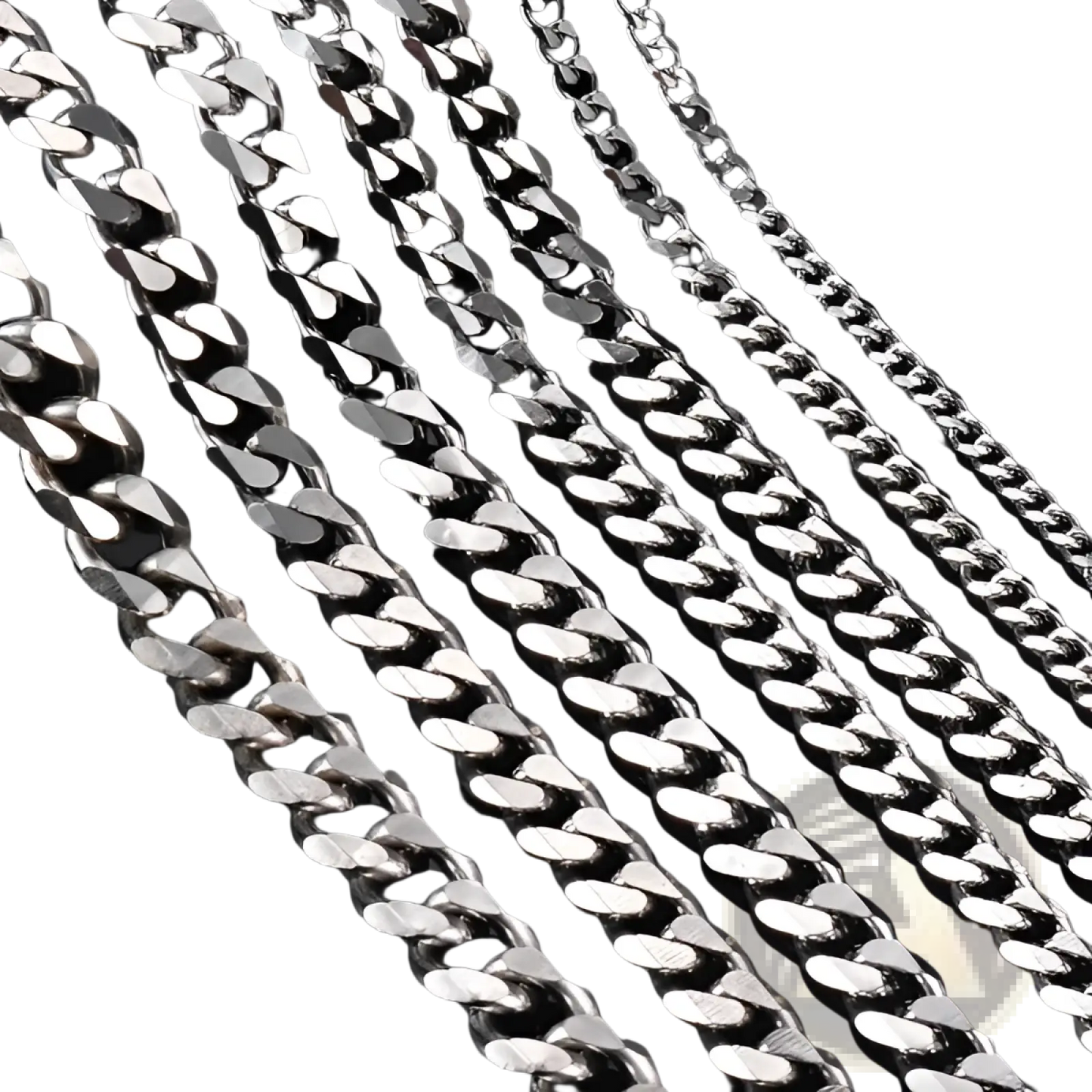 Unisex 18k Gold Plated Stainless Steel Cuban Link Necklace
