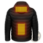 Unisex 9 Zone Electric Heated Hooded Puffer Jacket