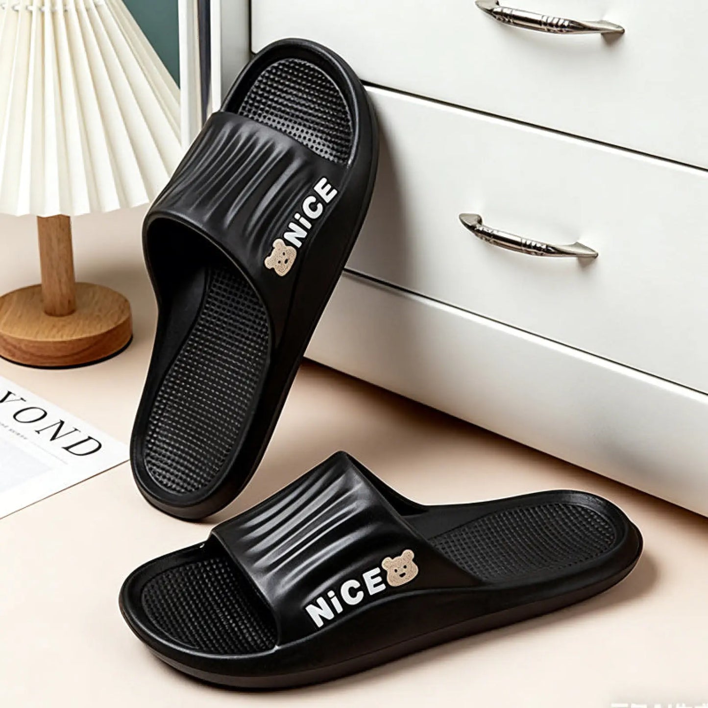 Unisex Lightweight Anti Slip Eva Shower Slides