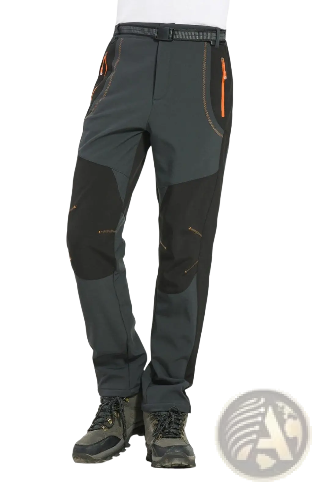 Unisex Tactical Outdoor Hiking Pants with Accent Zippers