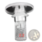 Universal Wash Basin Drain Filter Sus304 Chrome Cap