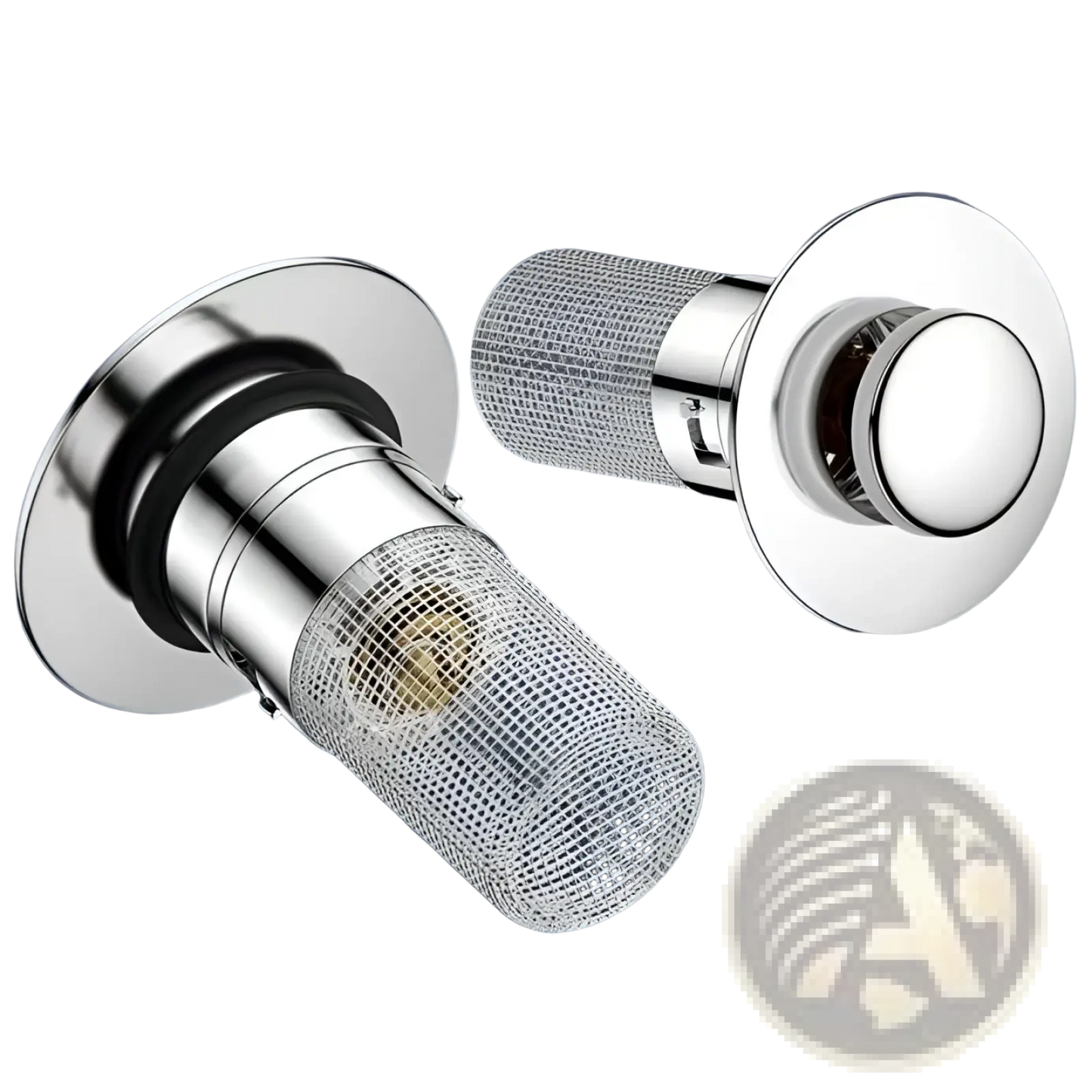 Universal Wash Basin Drain Filter Sus304 Chrome Cap