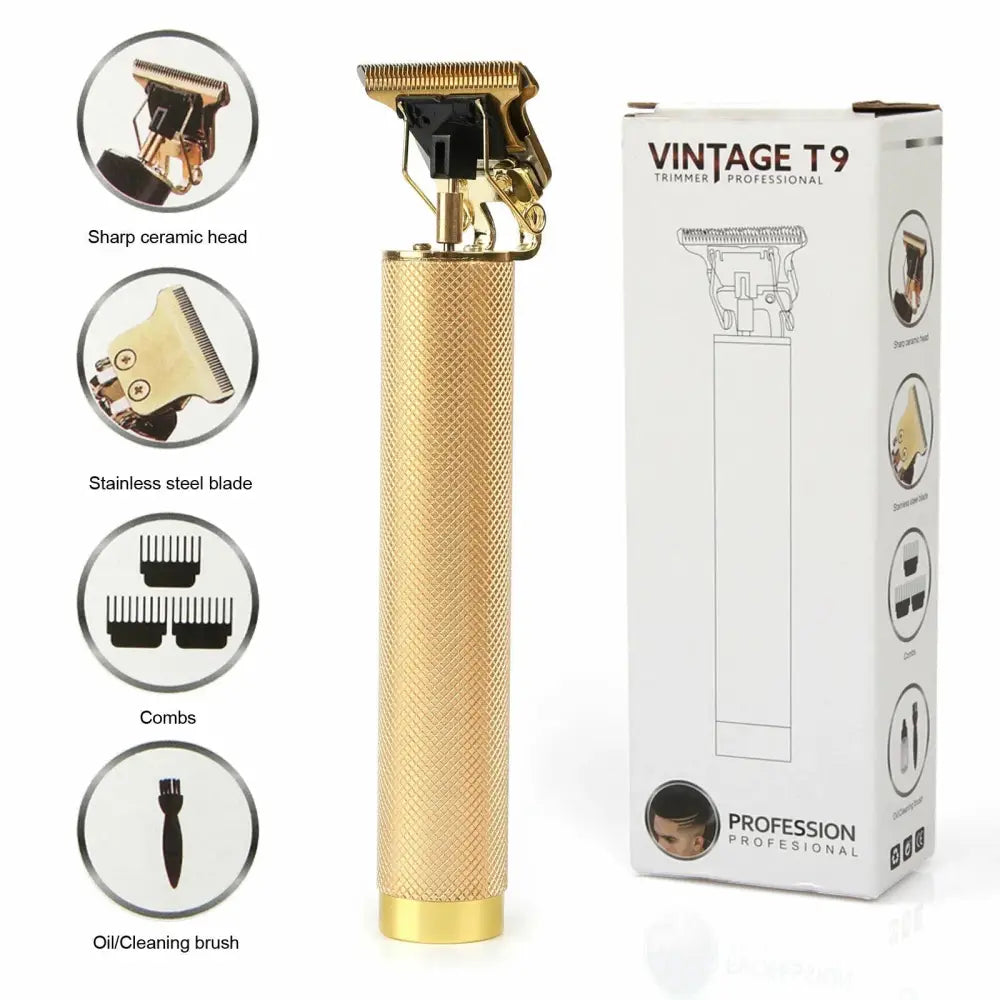 Ornate Gold Cordless Professional Beard and Hair Trimmer