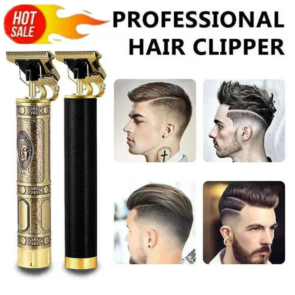 Ornate Gold Cordless Professional Beard and Hair Trimmer