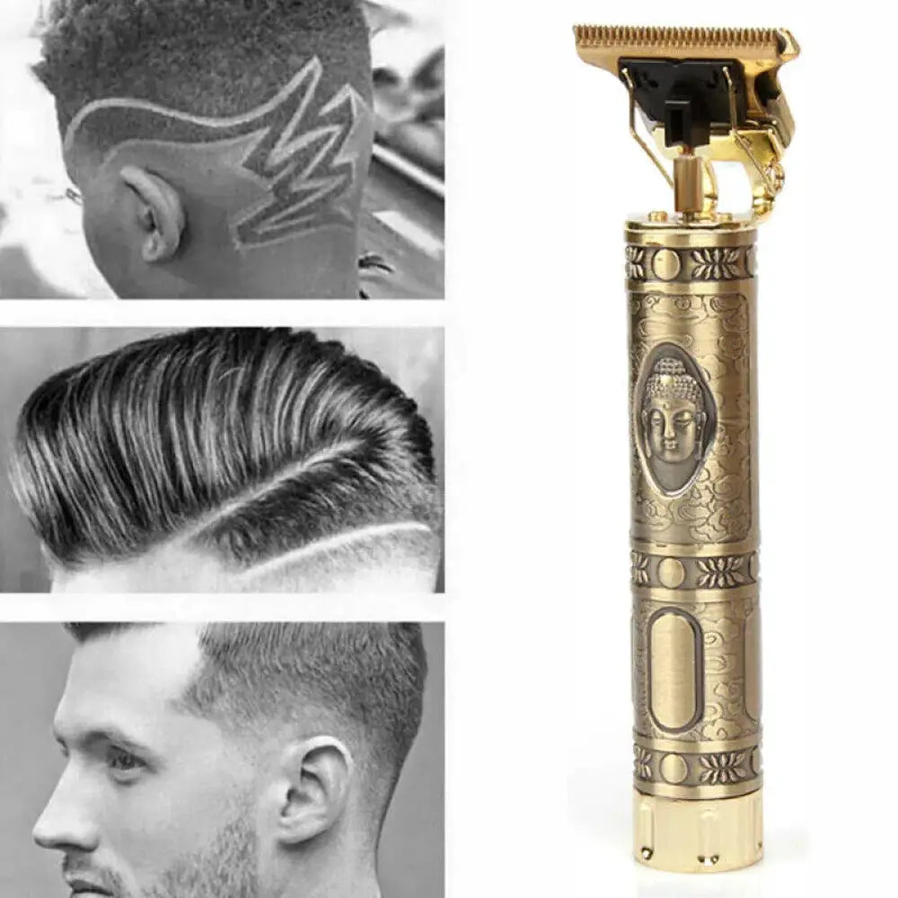 Ornate Gold Cordless Professional Beard and Hair Trimmer