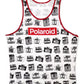 Changes Men's Polaroid Printed Tank White Size Small