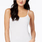 Maison Jules Women's Adjustable Camisole White Size Medium