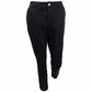 Maison Jules Women's Slim Ankle Pants Black Size 10