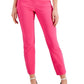 Charter Club Women's Chelsea Tummy Control Skinny-Leg Ankle Pants Dark Pink Size 4
