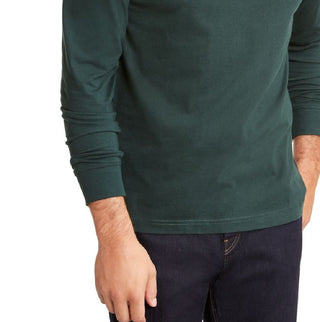 Club Room Men's Doubler Crewneck T-Shirt Green Size Medium