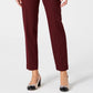 Charter Club Women's Slim-Fit Ankle Pants Wine Size 6