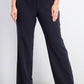 Charter Club Women's Belted Tummy Control Trousers Black Size 4