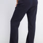 Charter Club Women's Belted Tummy Control Trousers Black Size 4