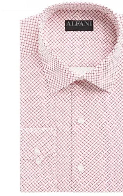 AlfaTech by Alfani Men's Slim-Fit Performance Stretch Easy-Care Dress Shirt White Size 17.5X34-35