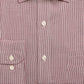 Club Room Men's Regular/Classic Fit Stretch Twill Puppytooth Dress Shirt Red Size 36X37