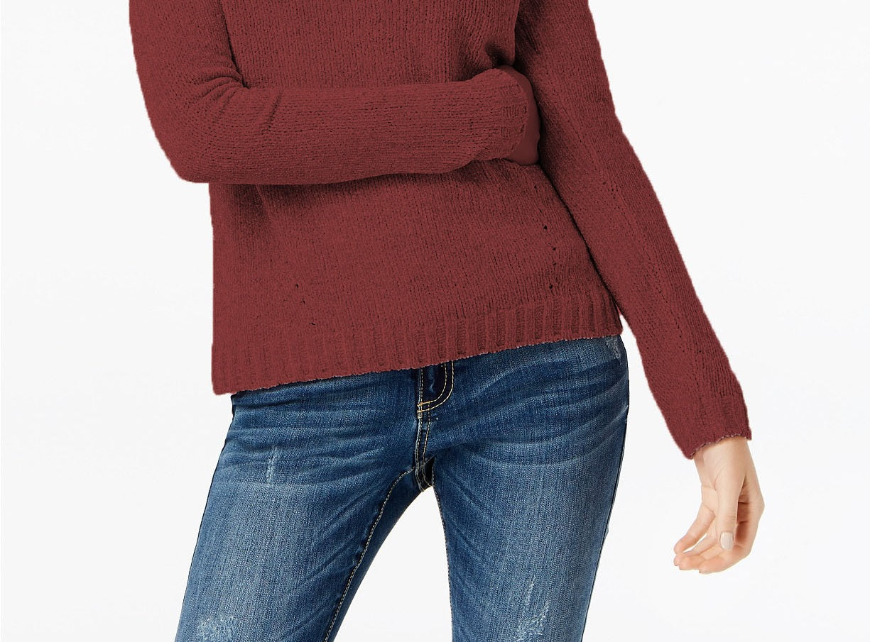 INC International Concepts Women's Cowl-Neck Chenille Sweater Size X-Large