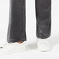 Charter Club Women's Velour Pull-On Pants Gray Size XX-Large
