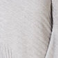 Charter Club Women's Mixed-Stitch Mock-Neck Sweater Gray Size Small