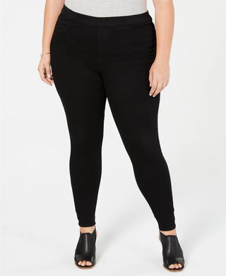 Style & Co Women's Plus Size Jeggings Black Size 20W