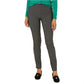 Charter Club Women's Tummy Control Pull On Skinny Pants Greystone Heather Size 10