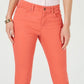 Charter Club Women's Lexington Straight Leg Jeans Pink Size 14