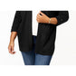 Karen Scott Women's Cotton Cozy Cardigan Black Size Small