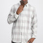 Club Room Men's Flannel Button Up Shirt Gray Size Small