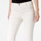 Style & Co Women's Ricky Knit Slim Jeans White Size 12