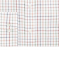Club Room Men's Classic/Regular Fit Stretch Tattersall Dress Shirt White Size 16.5X34-35
