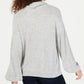 INC International Concepts Women's Cowlneck Knit Top Grey Size XX-Large