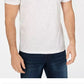 INC International Concepts Men's Ribbed Split Tee White Size X-Large