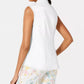Charter Club Women's Cotton Shirt White Size 2 Petite