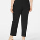 JM Collection Women's Plus Size Studded Ankle Pants Black Size Petite Small
