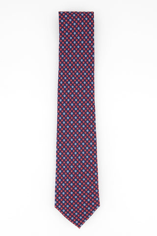 Club Room Men's Daisy Neat Tie Red Size Regular