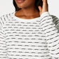 Karen Scott Women's Textured Sweater White Size Medium
