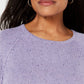 Karen Scott Women's Curved Hem Sweater Blue Size XX-Large