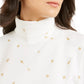 Karen Scott Women's Autumn Wind Turtleneck Sweater White Size X-Large