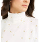 Karen Scott Women's Autumn Wind Turtleneck White Size Large