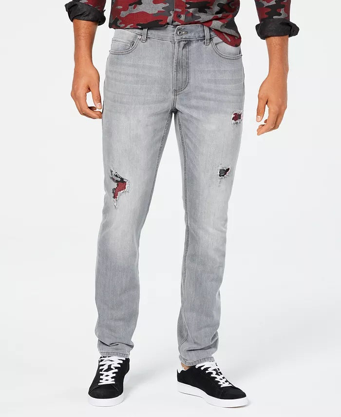 American Rag Men's Frankie Slim Fit Jeans Grey Size 31X32