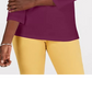 Karen Scott Women's Eyelet Trim Top Purple Size Medium