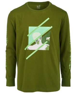 Ideology Big Boys Graphic Print T-Shirt Green Size Large