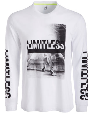 Ideology Men's Graphic T-Shirt White Size XX-Large