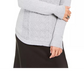 Charter Club Women's Metallic Crewneck Cable-Knit Sweater  Gray Size Extra Small