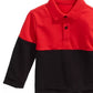 First Impressions Baby Boys Colorblocked Collared Shirt Red Size 18MOS