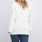 Karen Scott Women's Cotton Boat-Neck Sweater White Size Small